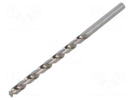 Drill bit | for metal | Ø: 8mm | L: 165mm | Working part len: 109mm