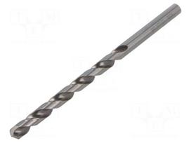 Drill bit | for metal | Ø: 10mm | L: 184mm | Working part len: 121mm