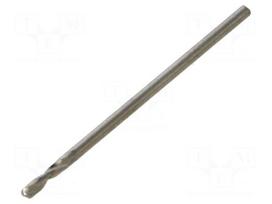 Drill bit | for metal | Ø: 1mm | L: 26mm | Working part len: 6mm | short