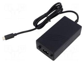 Power supply: switching | 5VDC | Iout max: 5A | Out: USB C plug | 100W