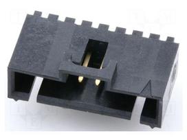 Connector: wire-board | socket | male | PIN: 8 | SL | angled 90° | THT
