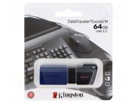Pendrive | USB 3.2 Gen 1 | 64GB | DataTraveler Exodia M | blue | USB A