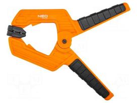 Clamp | universal | max.75mm | Features: fitted with opening spring