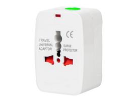 Elektros prekės // Maitinimo prailgintuvų, skirstytuvų ir UK bei USA adapterių rinkinys // 72-308# Wtyk sieciowy uniwersalny europe