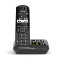 Gigaset AS690A Analog/DECT telephone Caller ID Black