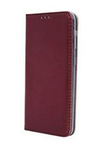 Knygos tipo dėklas dėklai iLike Xiaomi Smart Magnetic case Redmi Note 11 Pro 4G/ Note 11 Pro 5G Burgundy