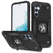 Nugarėlės dėklai iLike Samsung Galaxy A34 5G Ring Armor case Black