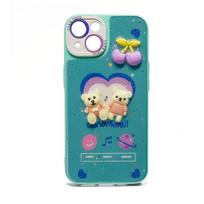 Nugarėlės dėklai iLike Samsung Galaxy A14 EPOXY CARTOON COVER Blue