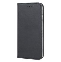 Knygos tipo dėklas dėklai iLike Samsung Galaxy A25 5G (global) Smart Magnetic case Black