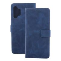 Knygos tipo dėklas dėklai iLike Samsung Galaxy A05s Smart Velvet case Navy Blue