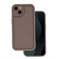 Nugarėlės dėklai iLike Samsung Galaxy A05S Rim TPU case Brown