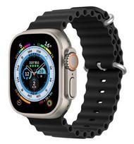 Dirželis Dux Ducis Apple Silicone Strap for Apple Watch 42/44/45/46/49MM Black