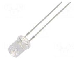 LED | blue | 5mm | 220÷330mcd | 120° | Front: recessed | 12VDC | -30÷85°C