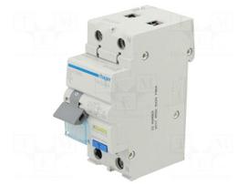 RCBO breaker | Inom: 6A | Ires: 30mA | Max surge current: 250A | 240VAC