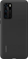 Nugarėlės dėklai Huawei  P40 Silicone case Black