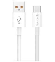 Kabelis Jellico  B1 Durable-Soft Universal USB to USB-C Data & Fast PD 20W Charger Cable 1m White
