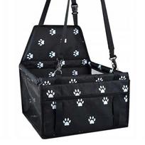 Kitas produktas iLike  Small Dog & Cat Car Travel Carrier Waterproof & Foldable Black Paw Print