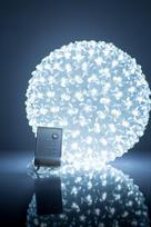 Apšvietimas iLike N/A Bumba ar puķēm 465 200LED D-20cm White