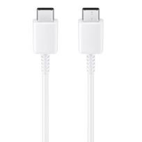 Laidinės ausinės Samsung  EP-DW767JWE 25W Universal 3A Fast USB-C to USB-C Data & Charger Cable 1.8m (OEM)