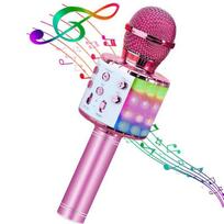 Mikrofonas Bemi  M85 Karaoke Kids & Adult Fun Effect Microphone with Speakers & Recodr Micro SD USB Bluetooth