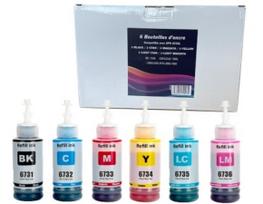 Ink cartridge GenerInk Epson T673X BK/ C/ M/ Y/ LC/ LM 6 x 70 ml