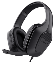 Headphones Trust GXT 417 Zirox Black