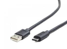 Cable Gembird USB Male - Type C Male 3m Black