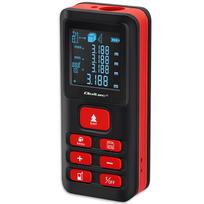 Qoltec Precise digital laser distance meter with an electronic level | LCD with backlight | 50m