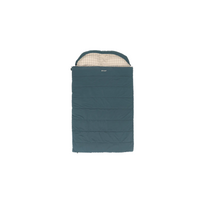 Outwell Camper Lux Double Blue | Sleeping Bag | 235 x 150 cm | -16 to 5 °C | Both Side Zipper