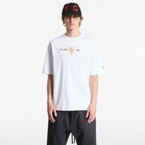 New Era MLB Script OS Tee New York Mets Optic White - Dydis M (60856173 Marškinėliai)