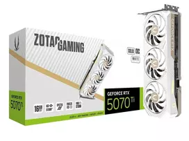 Graphics card GeForce RTX 5070 Ti SOLID CORE OC 16GB GDDR7 256bit 3DP/HDMI white