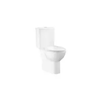 Grohe Bau Ceramic komplektas pastatomas unitazas su bakeliu ir SoftClose dangčiu, Alpine White, 39347000