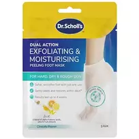 „Scholl Ultra Exfoliating Foot Mask“ (1 pora) – pėdų odos šveitimo kaukė