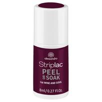 STRIPLAC PEEL OR SOAK nagų lakas WINE AND SOUL
