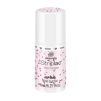 STRIPLAC TOP COAT ROSE GLITTER blizgus viršutinis sluoksnis su rožiniais blizgučiais