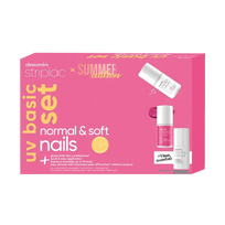 STRIPLAC UV BASIC SET Rinkinys minkštiems nagams
