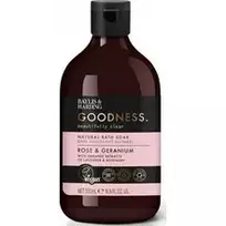 "Baylis & Harding Goodness" natūralus vonios vanduo ("Rose and Muscat") - Vonios putos, 500 ml