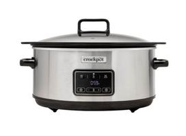 Lėto virimo puodas „Crock-Pot“ CSC112X, 6,5 l (sidabrinis)