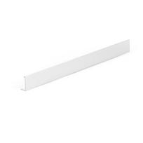 Profilinė rankenėlė, cc-160mm, L-394x18mm, aliuminė, anoduota, pilka