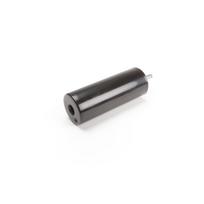 Kojelė apvali H-135mm, Ø50mm, smeigė M8x34, plastikinė, juoda