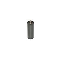 Kojelė apvali H-150mm, Ø50mm, smeigė M8x25, plieninė, šlifuota, lakuota, tamsesnis atspalvis
