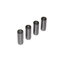 Kojelės apvalios H-150mm, Ø60mm, smeigė M8x20, plieninės, šlifuotos, lakuotos, 4vnt komplektas