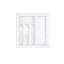 Plastikinis įrankių dėklas 50 cm pločio spintelei L=430 mm, W=432, baltas