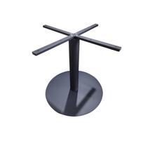 Stalo koja - padas, kryžius Ø720mm, H=720mm, Ø102mm, dažytas, juodas, matinis
