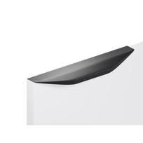 Profilinė rankenėlė cc-320mm, L-346, H-26mm, aliuminė, dažyta, juoda