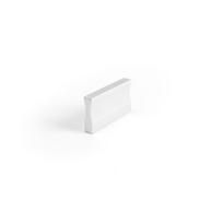 Profilinė rankenėlė, cc-32mm, L-50,5x28mm, aliuminė, anoduota, pilka