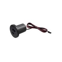 Įleidžiamas USB kroviklis, baldinis, su 12Vdc įėj. USB-A + USB-C, 2.1A, su L813 jungtimi