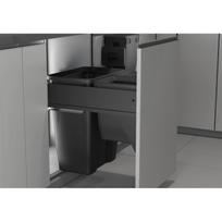 Rūšiavimo šiukliadėžės  2x18l + 2x10l