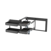 CorNext Mechanizmas kampinis, 900mm, Infinity dešinys, pilka, plienas