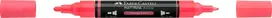 Akrilinis žymeklis Faber-Castell Multimark SP, neoninė oranžinė spalva 255